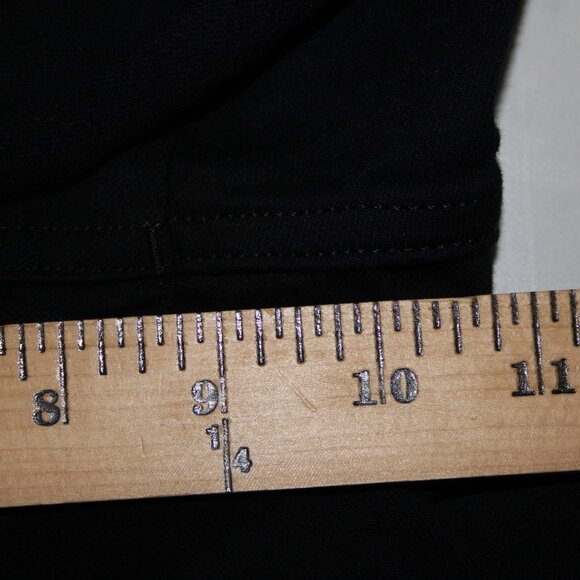 Express $80 Sz 2S x 25 Black Denim Skinny High Rise Cotton Polyester Jeans - Picture 16 of 16